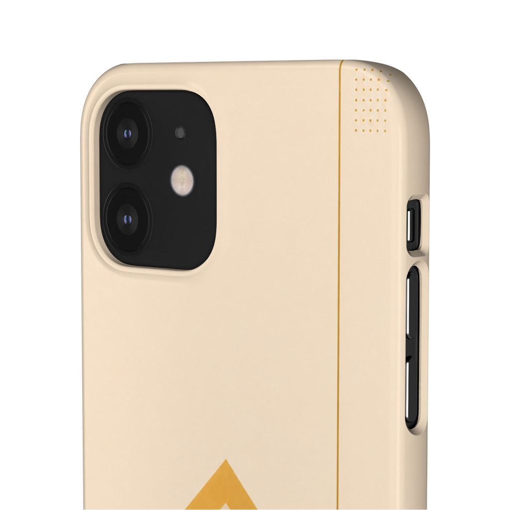 Gold Malboro Inspired Snap Phone Case