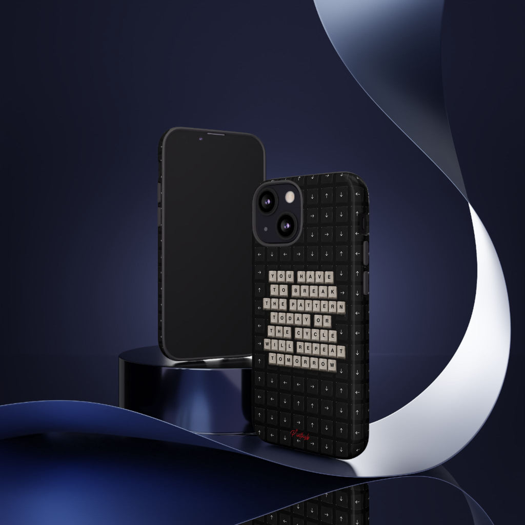 "Break the pattern" Keyboard Tough Case
