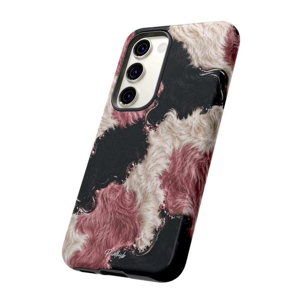 Cow Print Swirl Tough Case