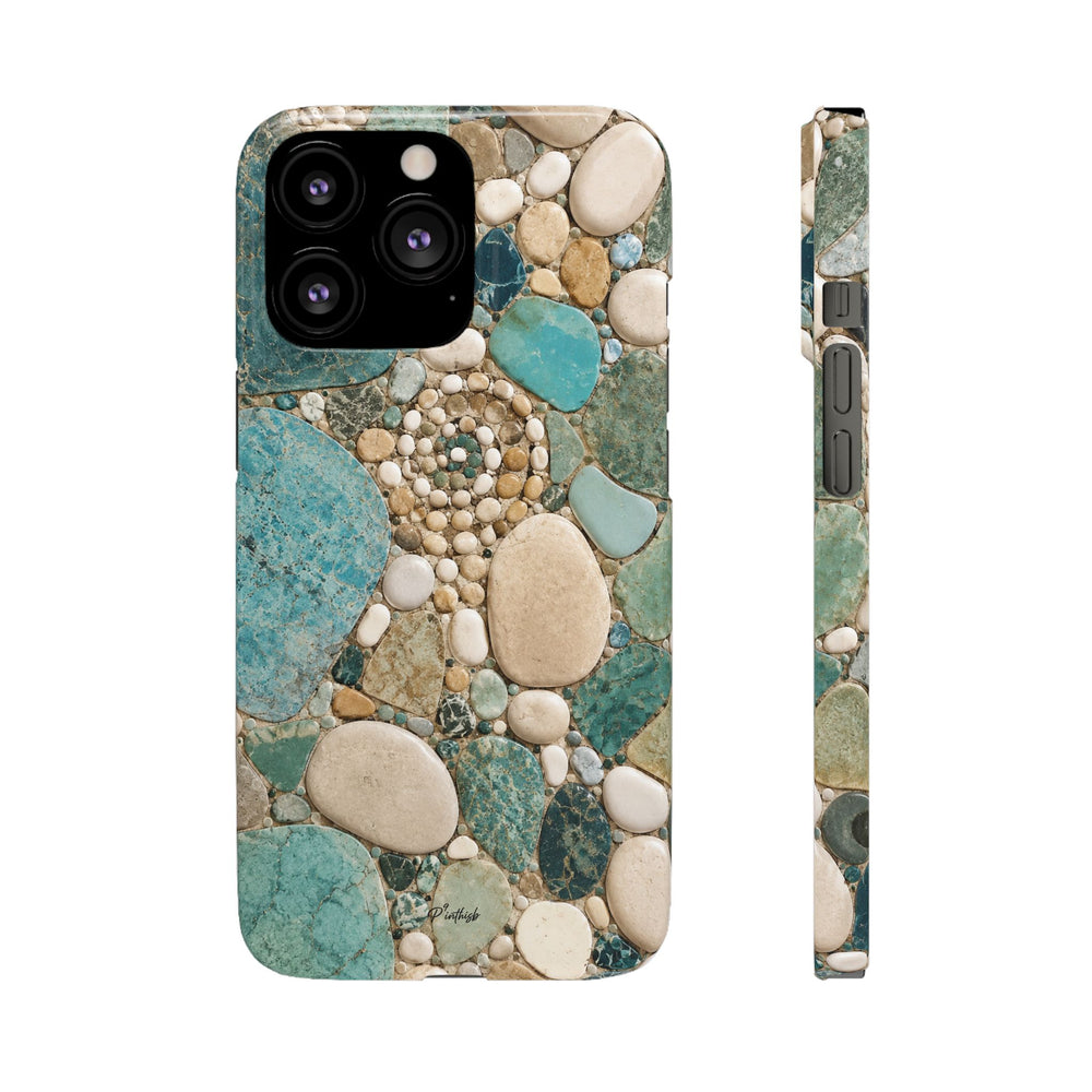 Sea Glass Mosaic Snap Case