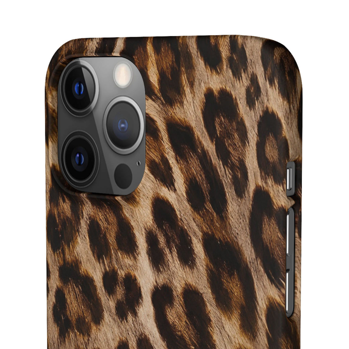 Leopard Print Snap Phone Case