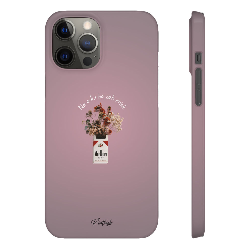 "Na e ka bo zoti rrisk." Snap Phone Case