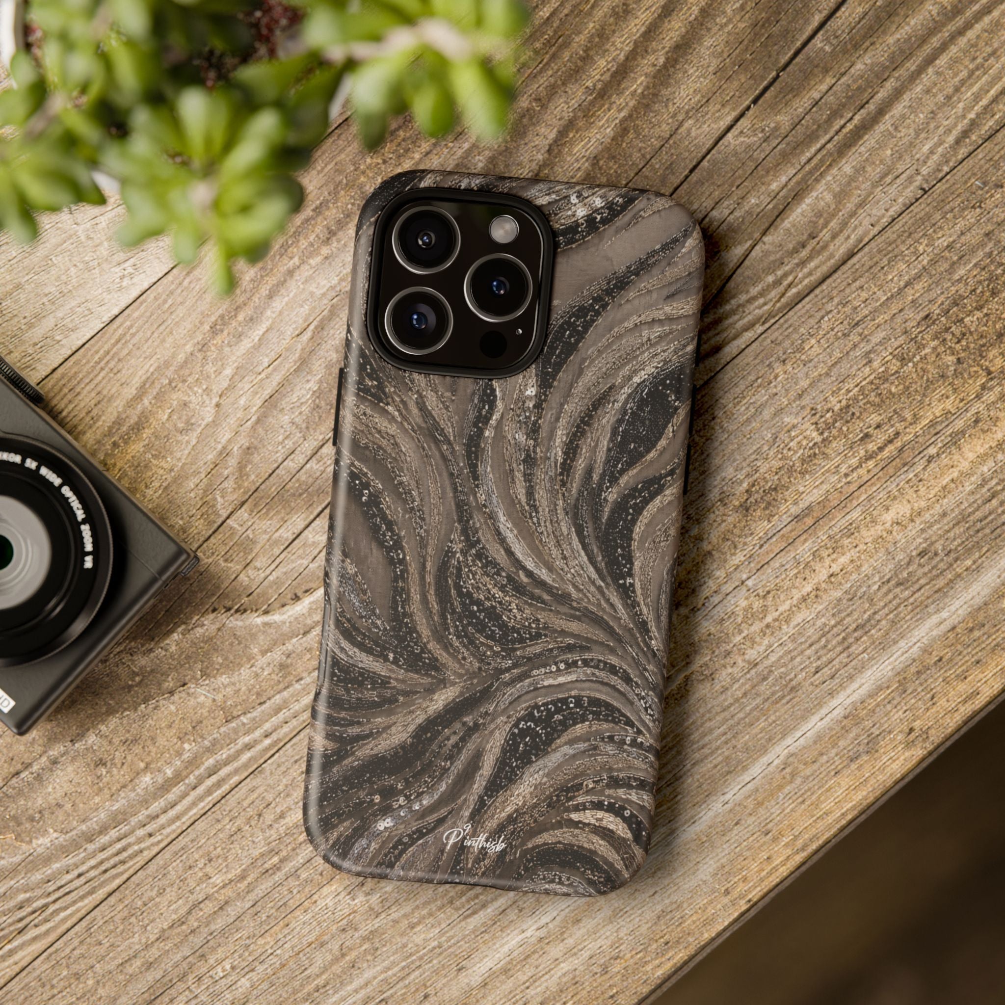 Neutral Swirl Protective Tough Case