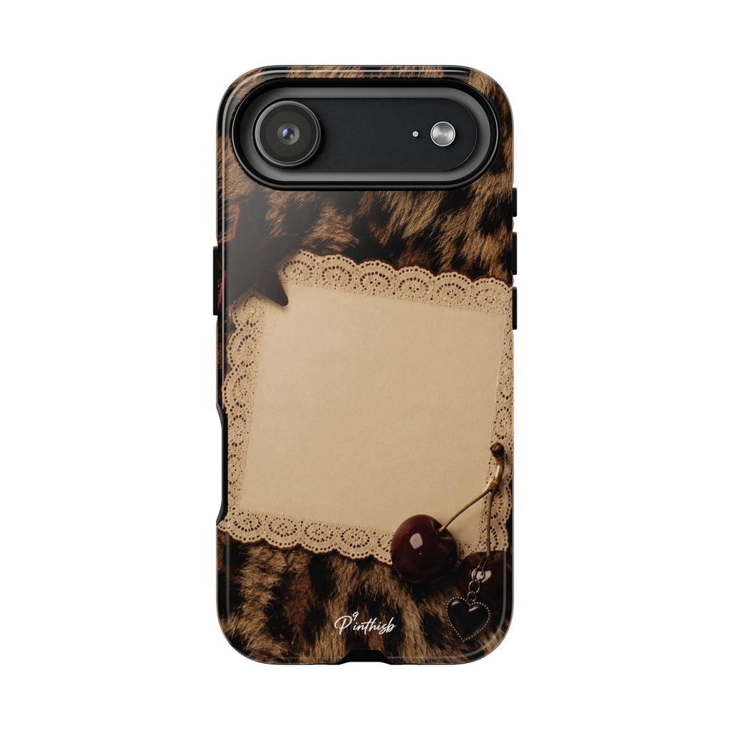 Personalized Leopard Lace Phone Case