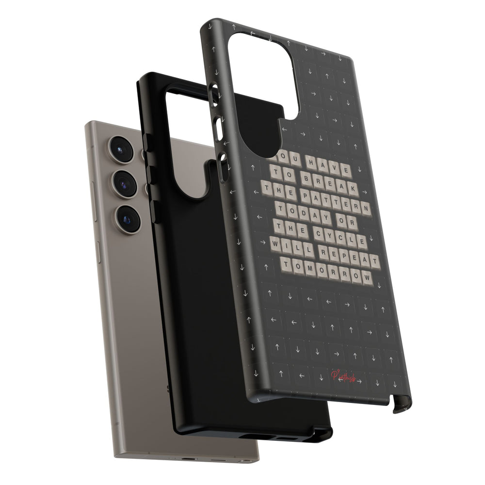"Break the pattern" Keyboard Tough Case