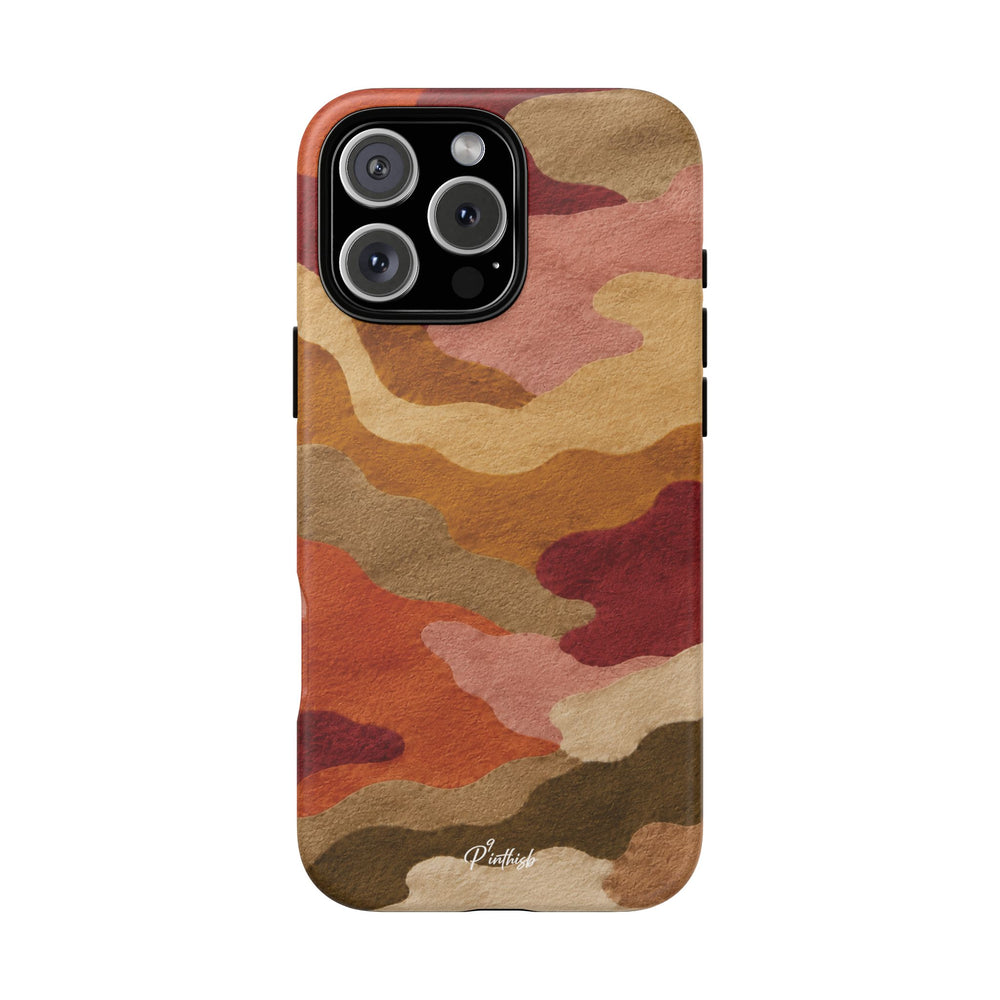 Watercolour Camo Tough Case