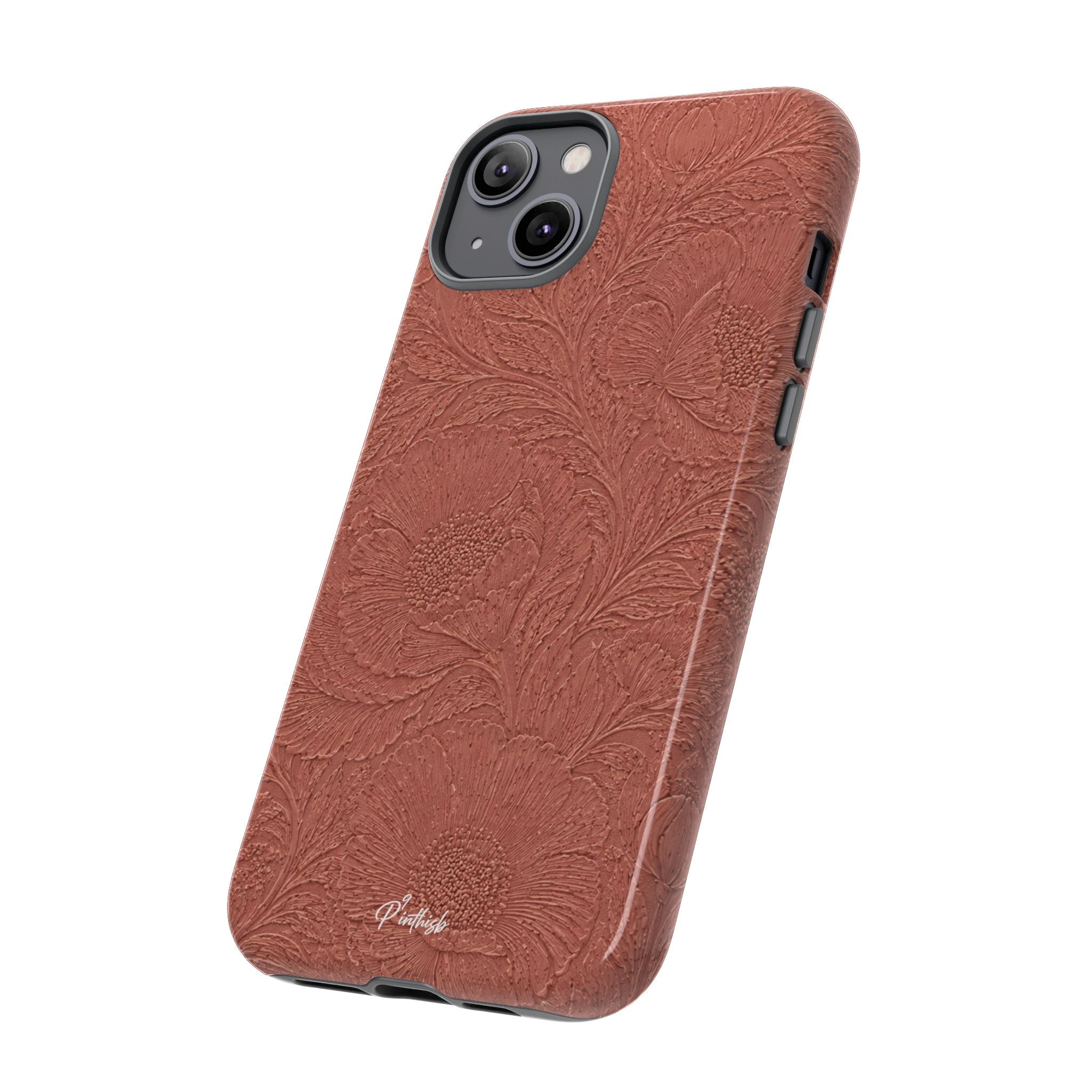 Embossed Floral Tough Case