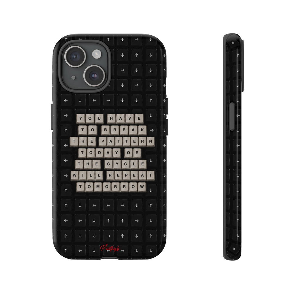 "Break the pattern" Keyboard Tough Case