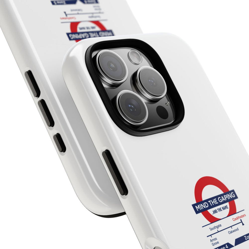 "Mind the Gaping" London Tube Parody Phone Case