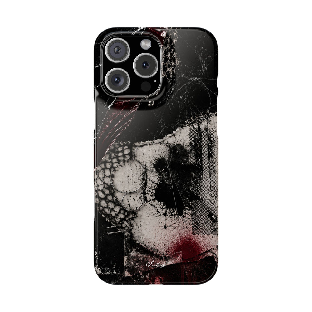 Midnight Static Snap Phone Case