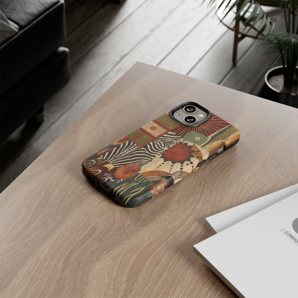 Abstract Boho Collage Tough Case