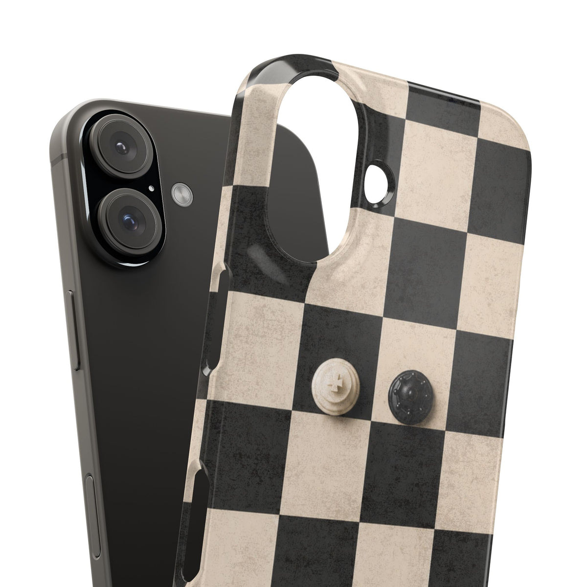 Chess King & Queen Snap Phone Case
