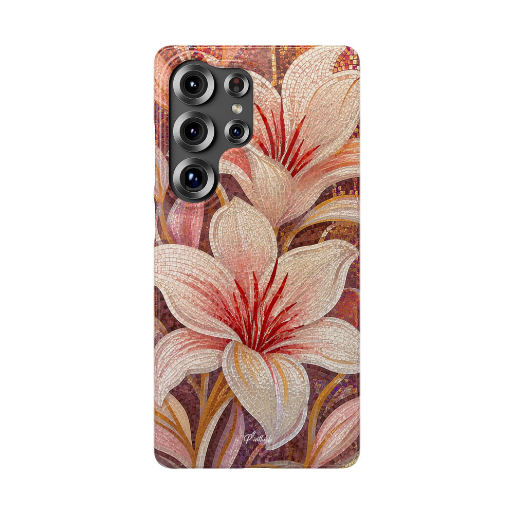 Floral Lily Snap Case