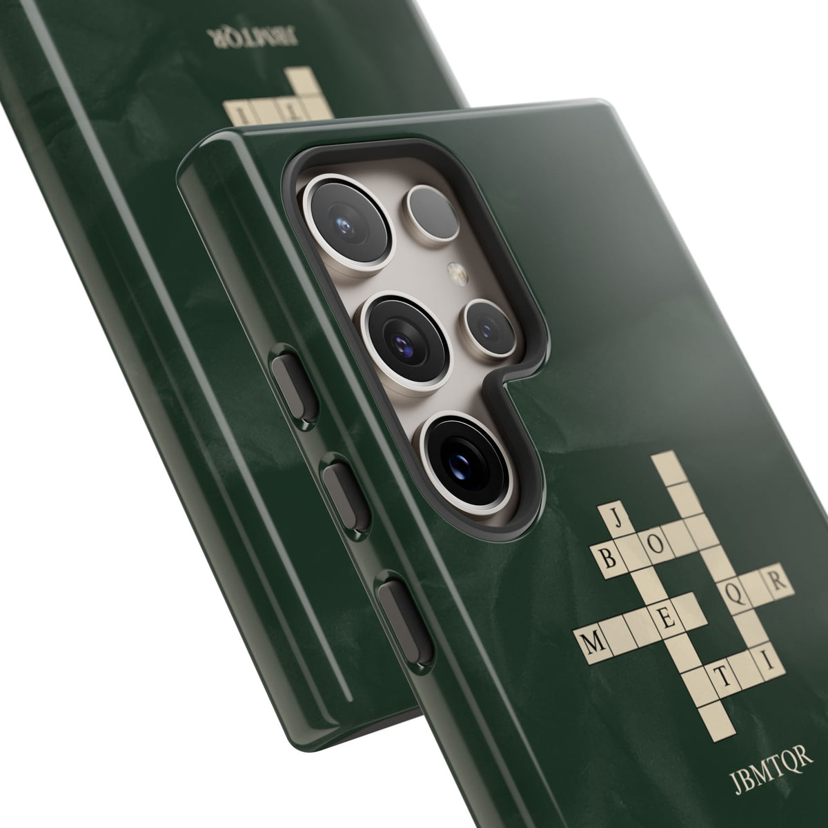 "JBMTQR crossword" Tough Phone Case