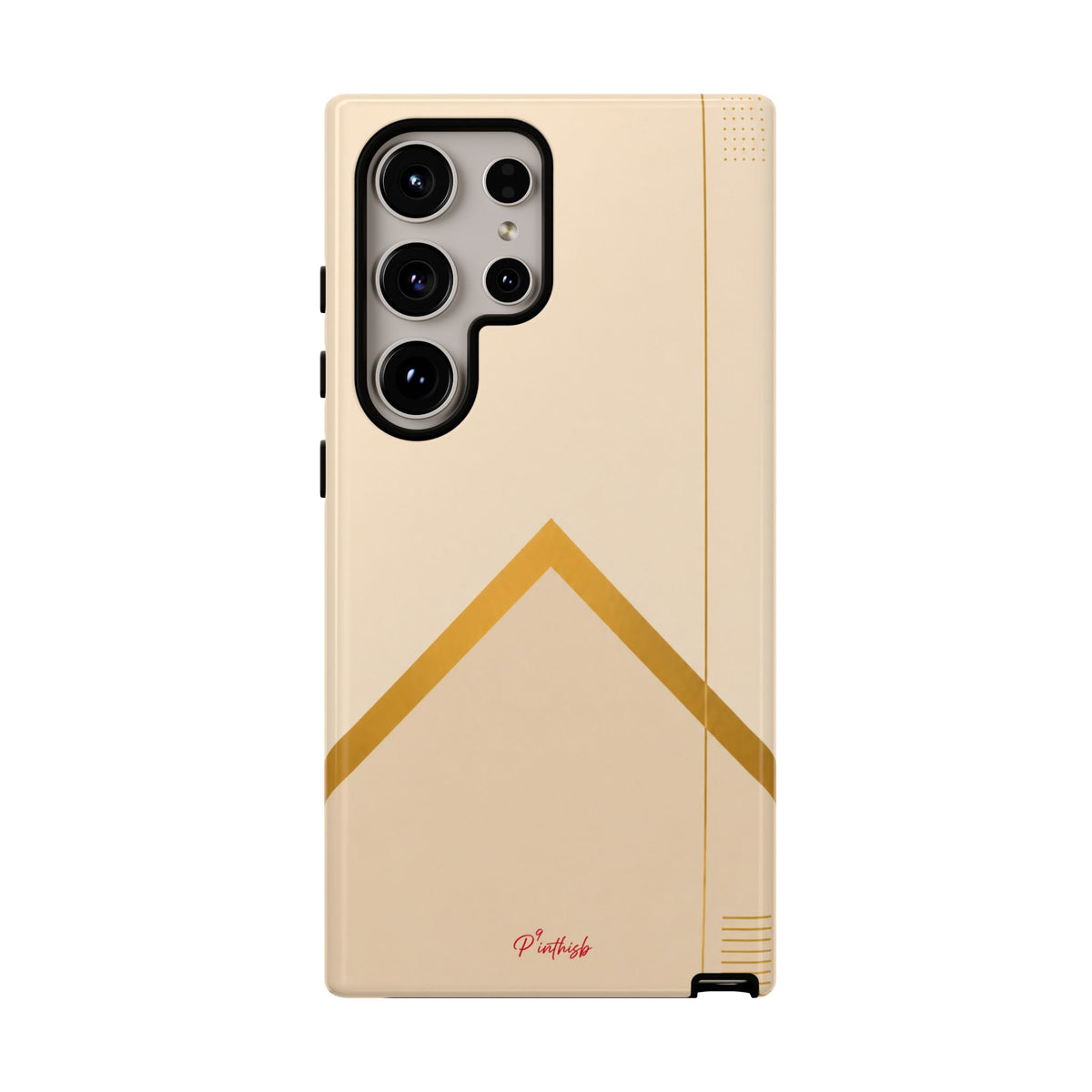 Gold Malboro Inspired Tough Phone Case