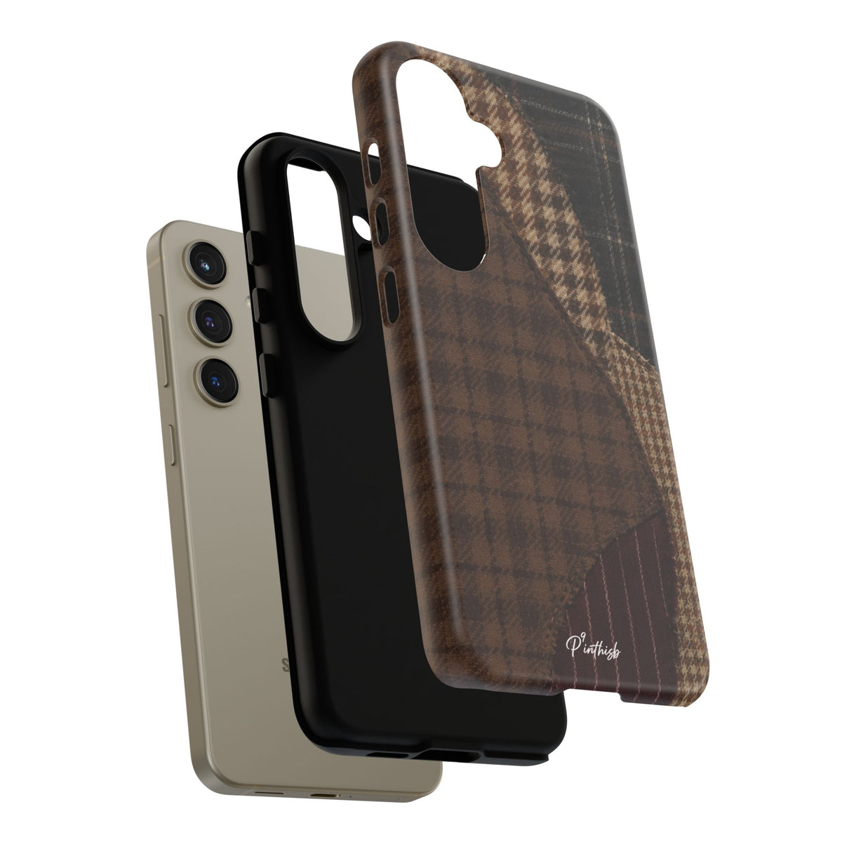 Rustic Brown Retro Tough Case