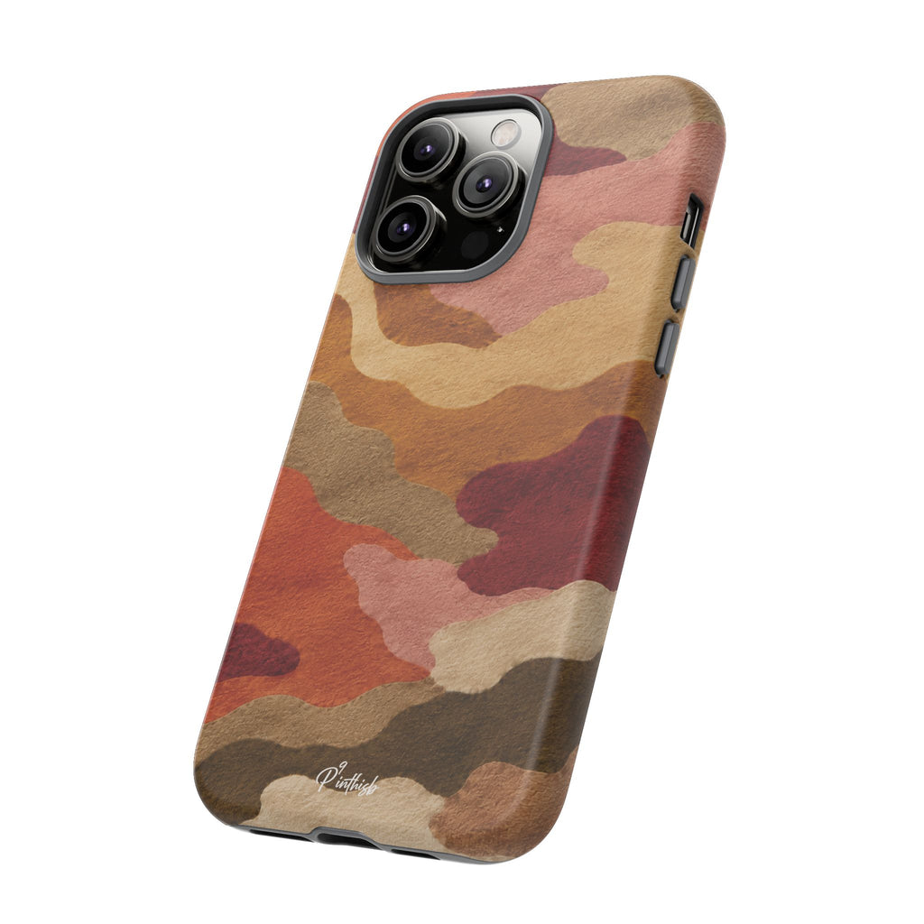 Watercolour Camo Tough Case
