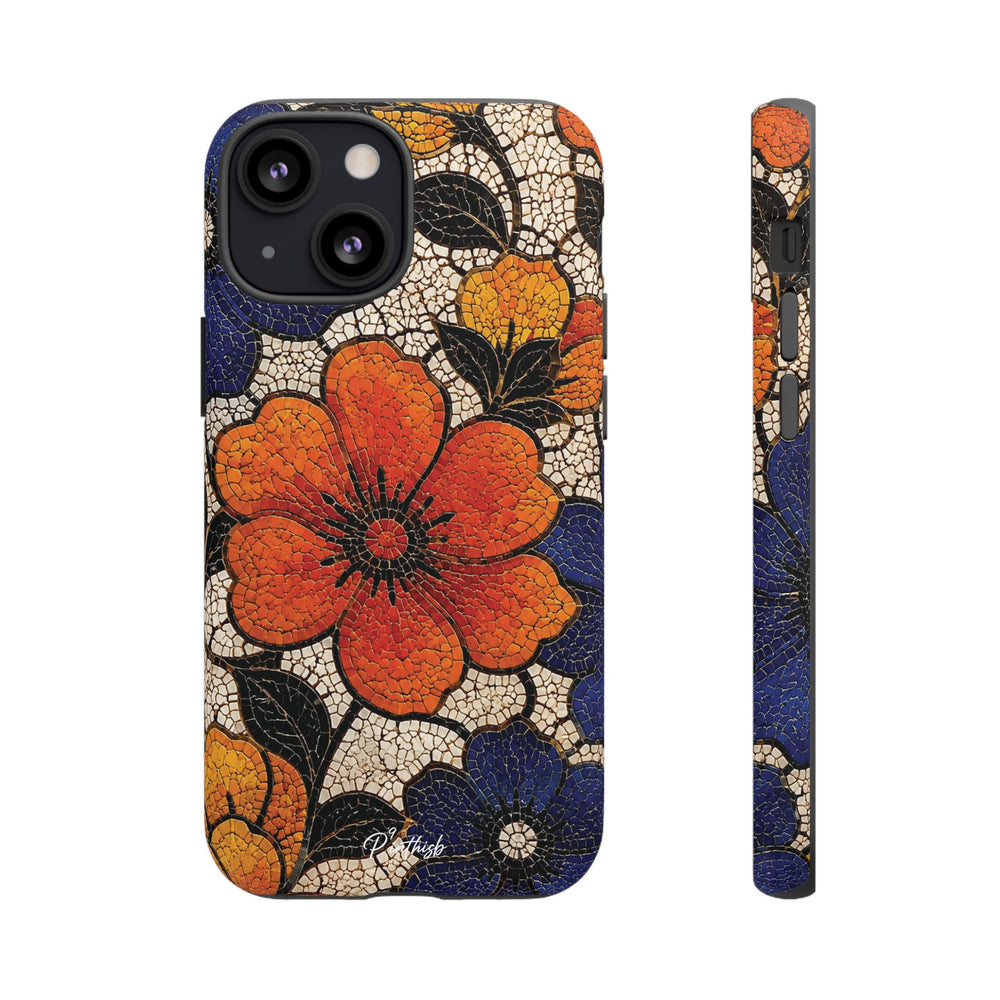 Floral Mosaic Tough Case