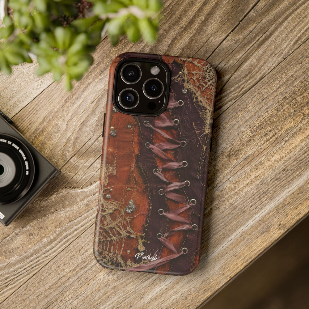Vintage Leather Lace Tough Case