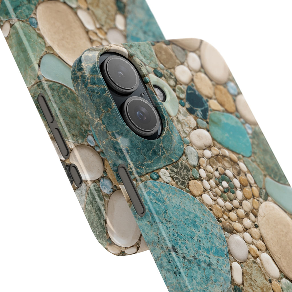Sea Glass Mosaic Snap Case