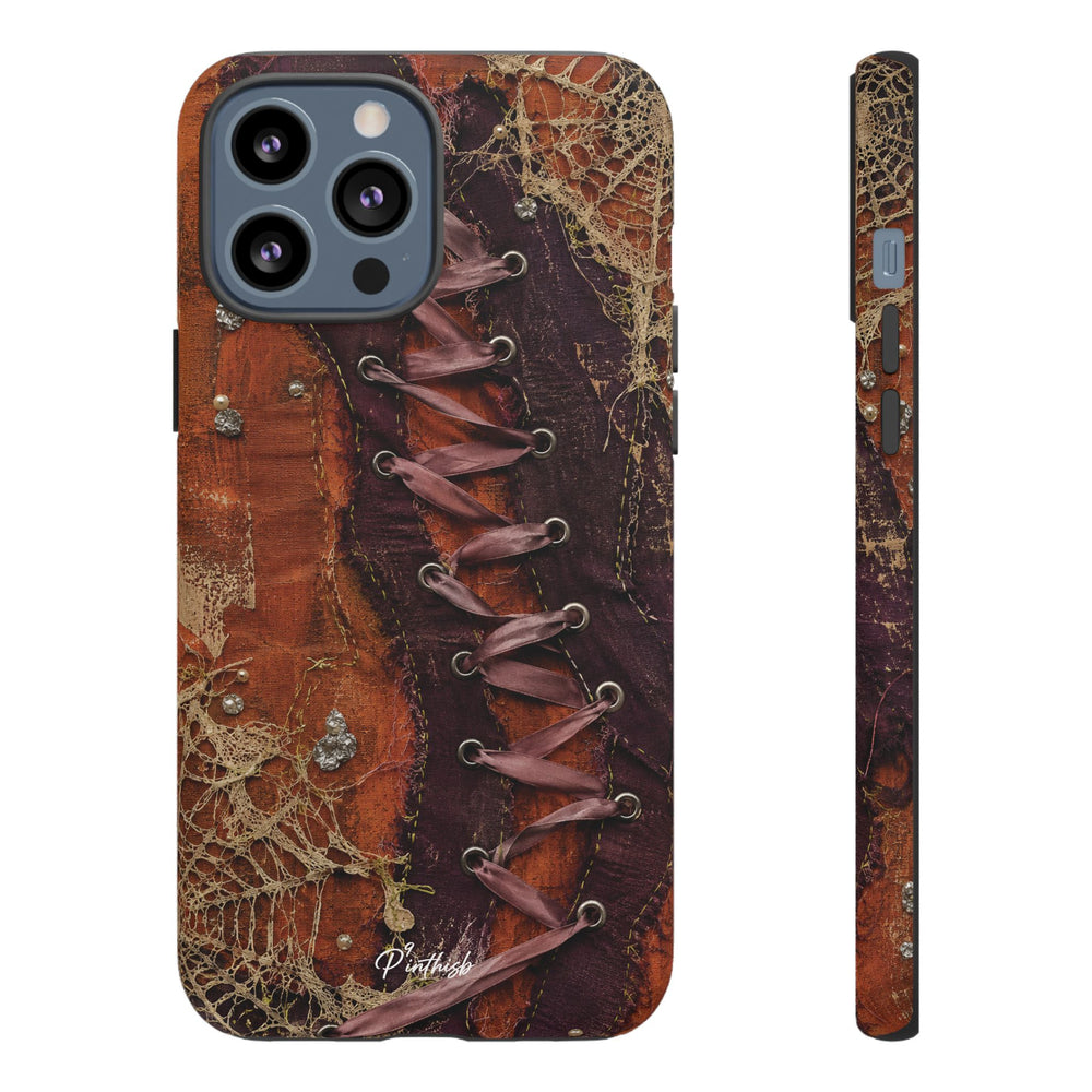 Vintage Leather Lace Tough Case