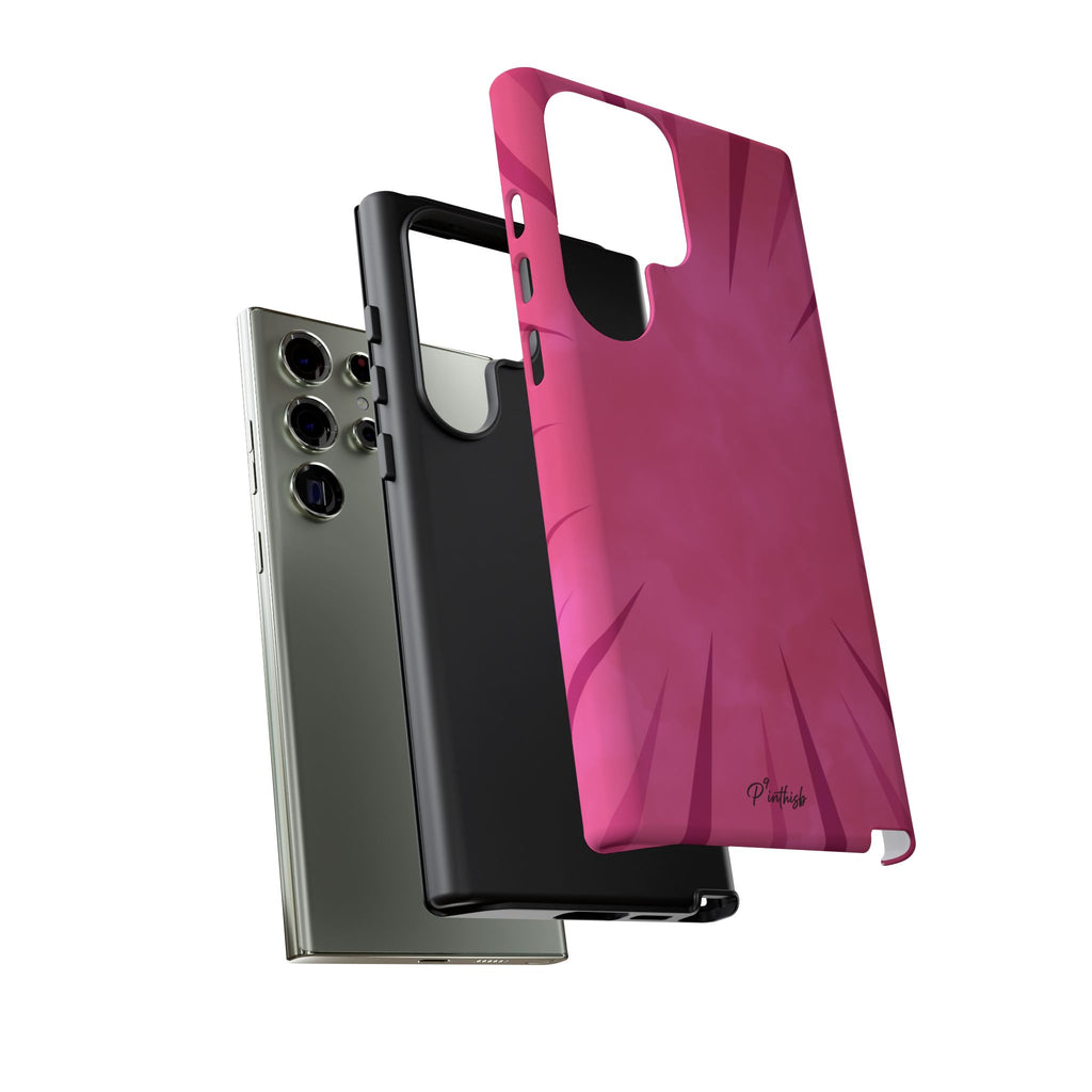 Pink Burst Tough Phone Case