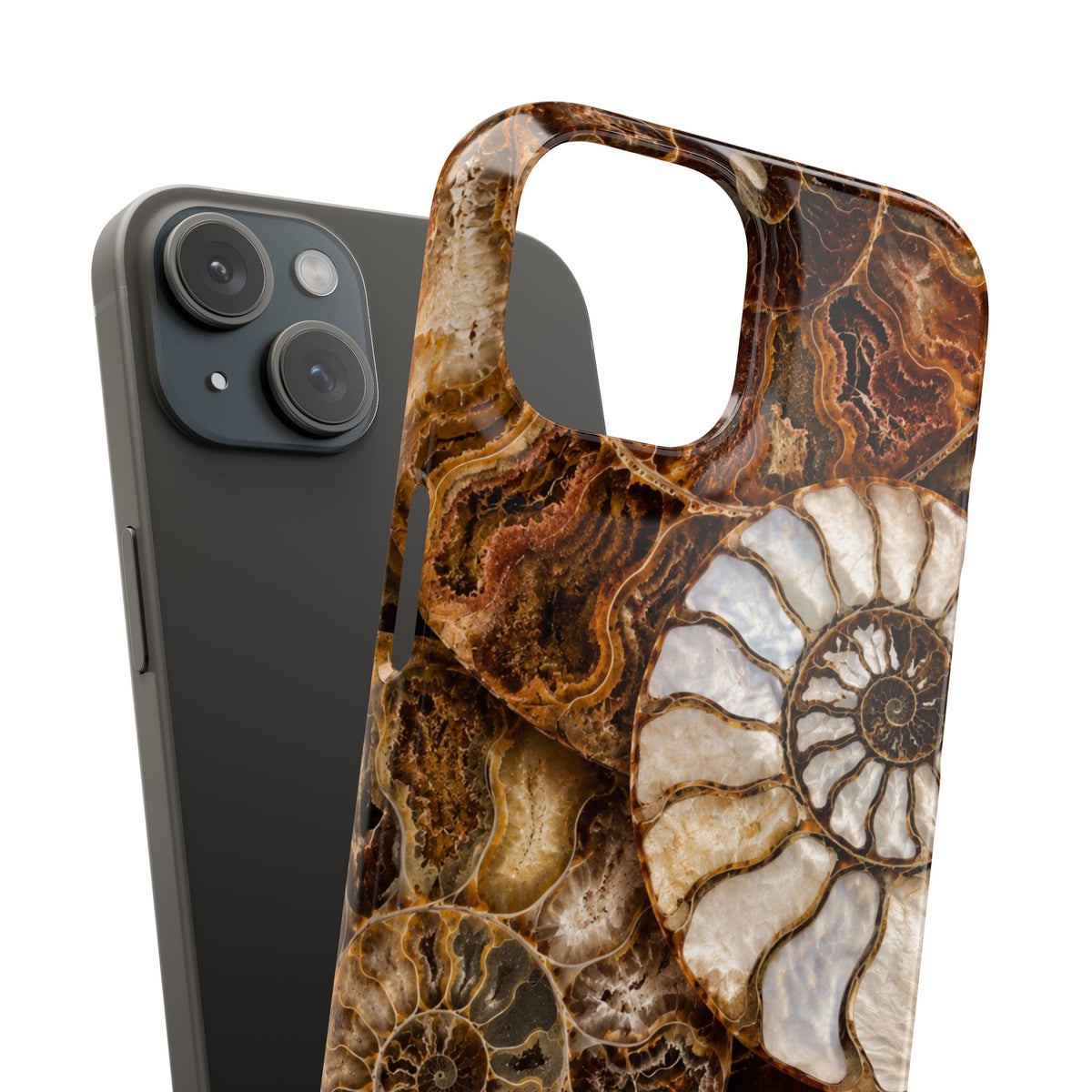 Nautilus Fossil Snap Case