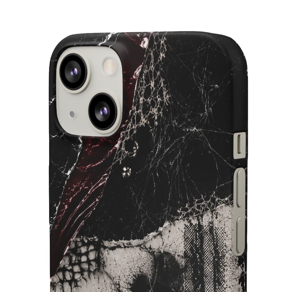 Midnight Static Snap Phone Case