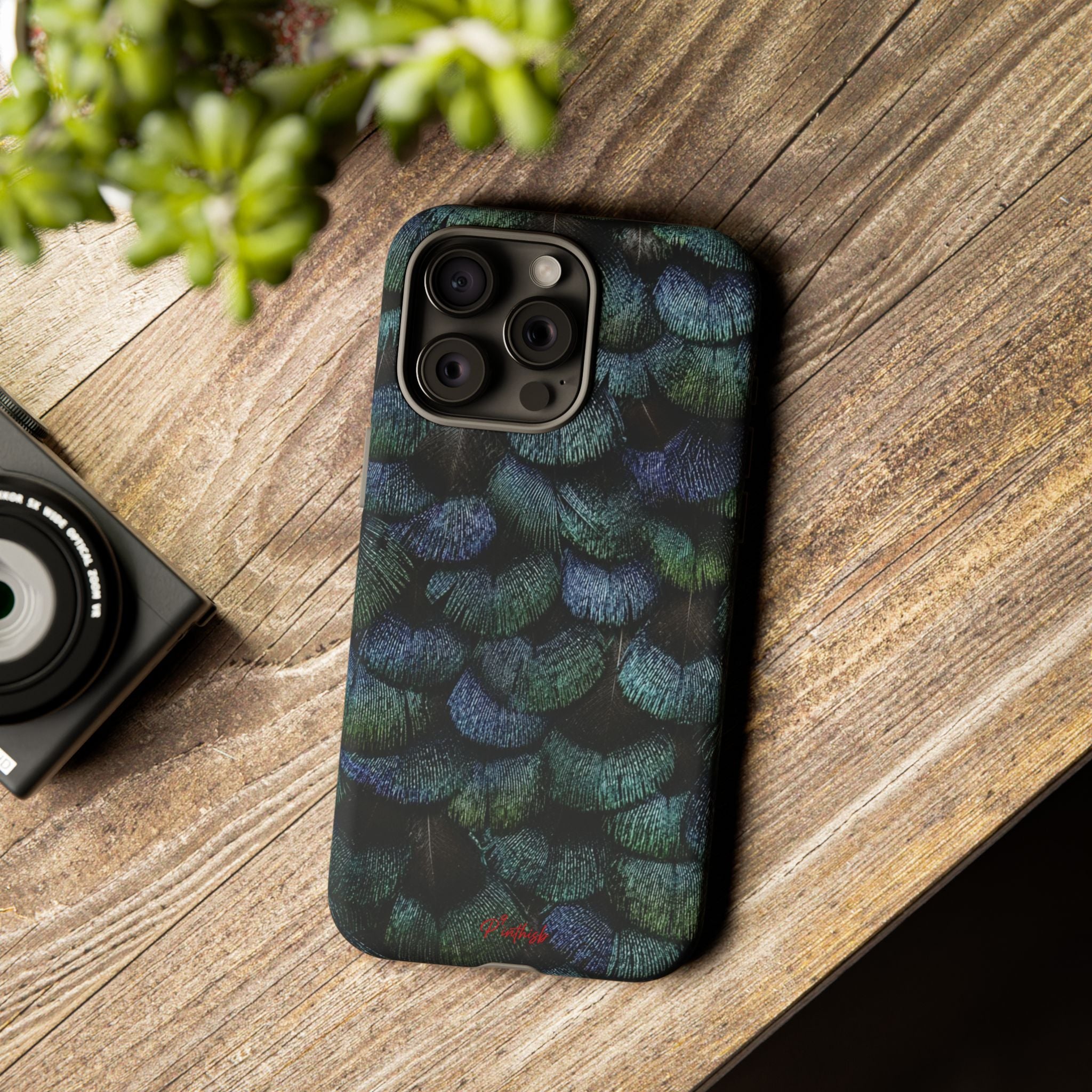 Iridescent Feather Tough Case