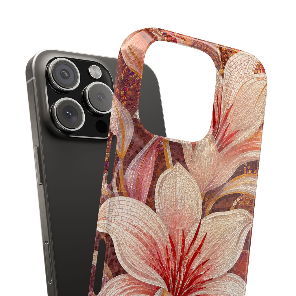 Floral Lily Snap Case