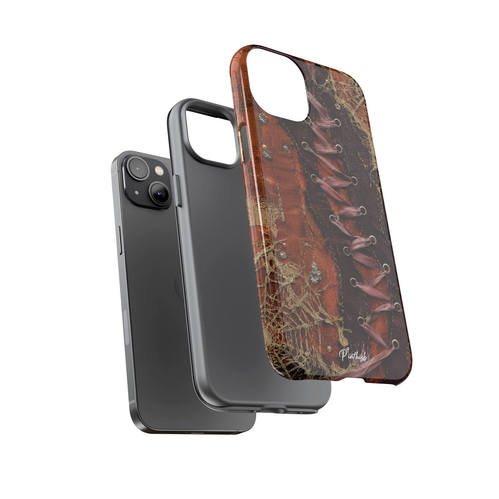 Vintage Leather Lace Tough Case