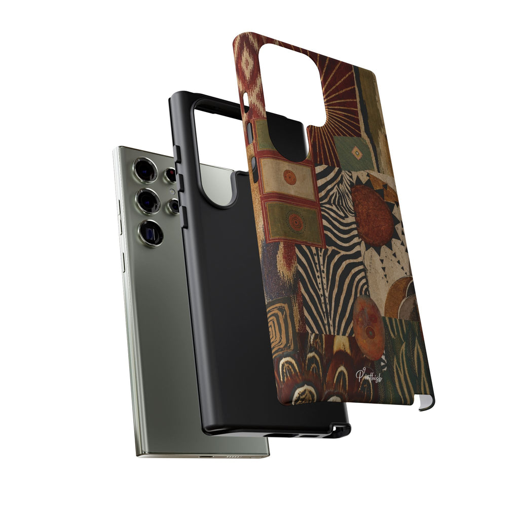 Abstract Boho Collage Tough Case
