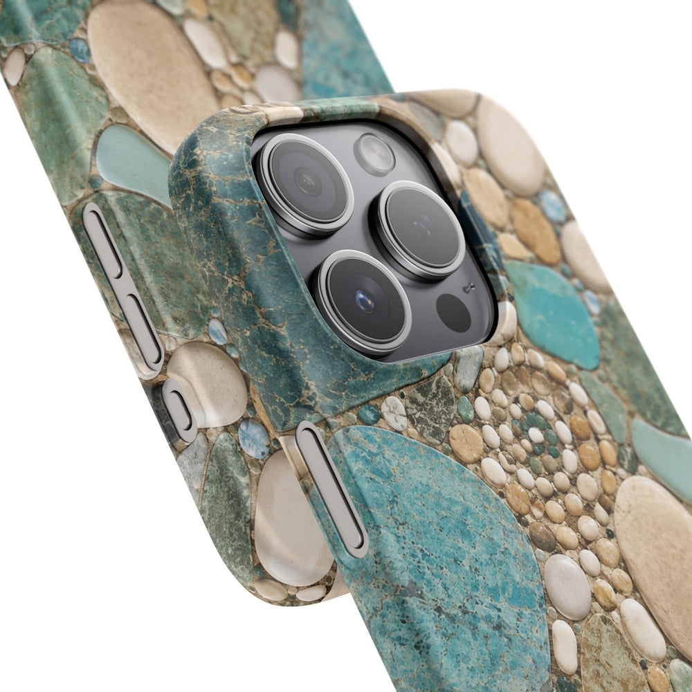 Sea Glass Mosaic Snap Case