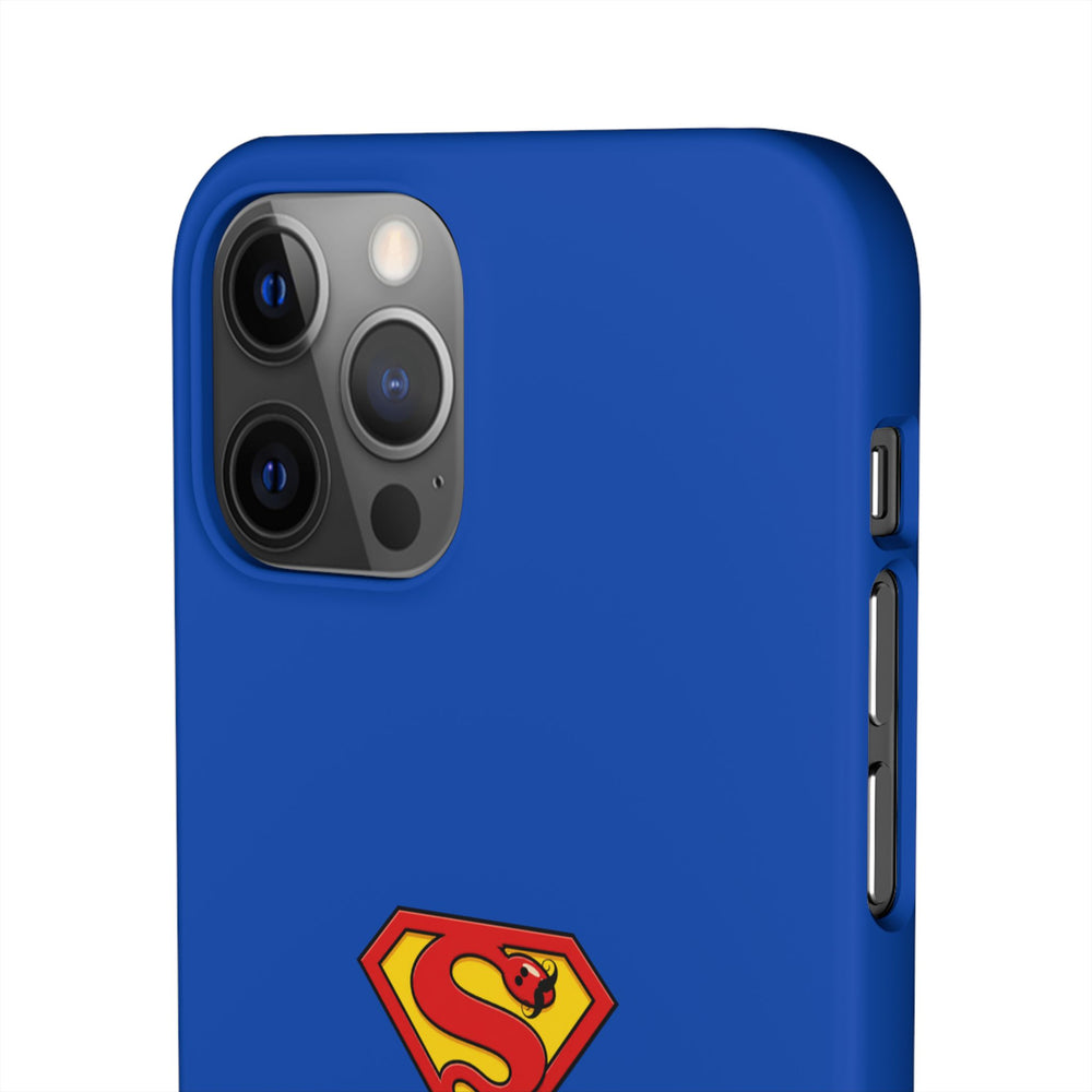 "SPERMAN" Parody Logo Snap Phone Case