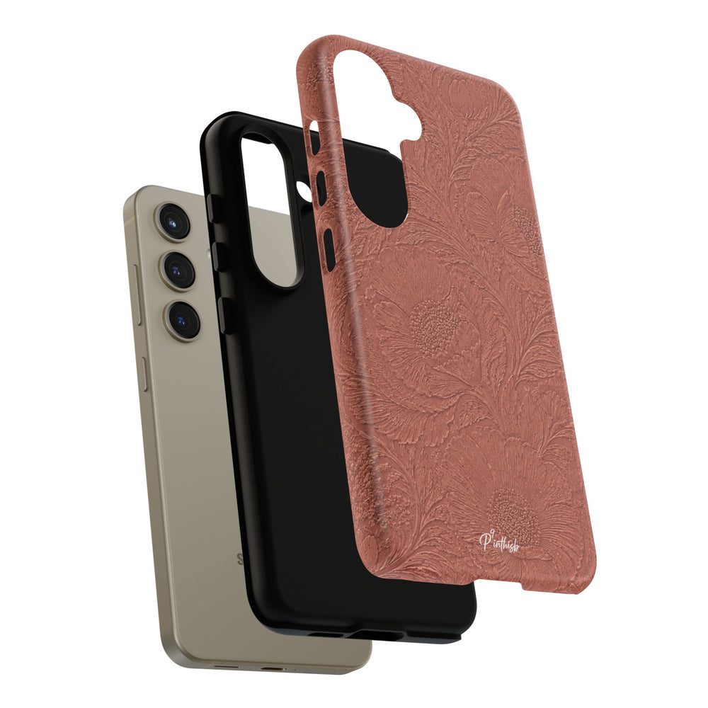 Embossed Floral Tough Case