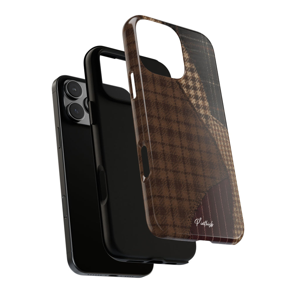Rustic Brown Retro Tough Case