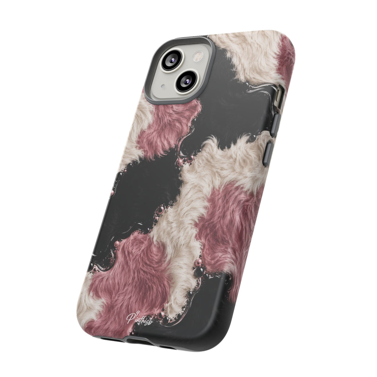 Cow Print Swirl Tough Case