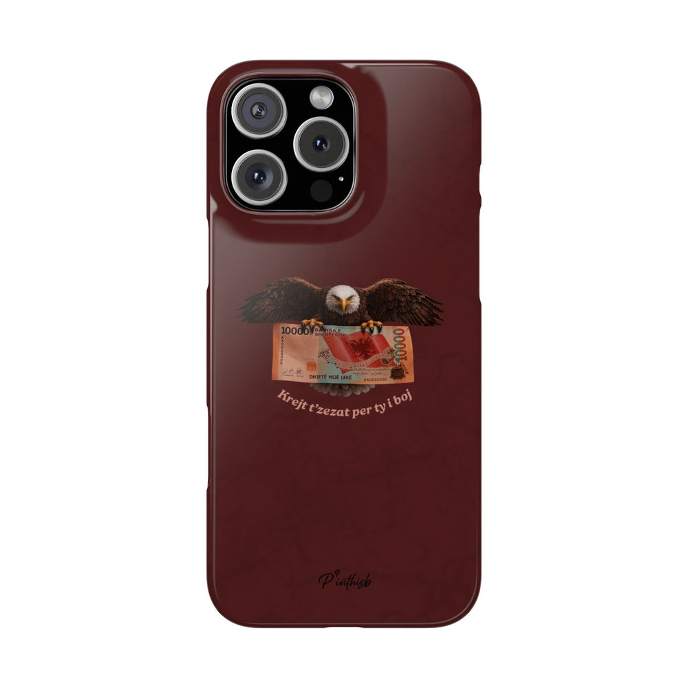 "Krejt t'zezat per ty i boj" Snap Case