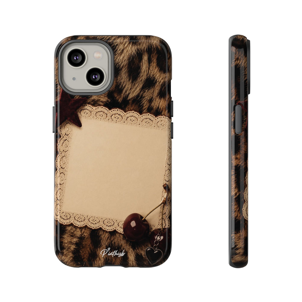 Personalized Leopard Lace Phone Case