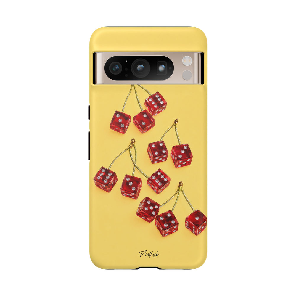 Cherry Dice Tough Phone Case
