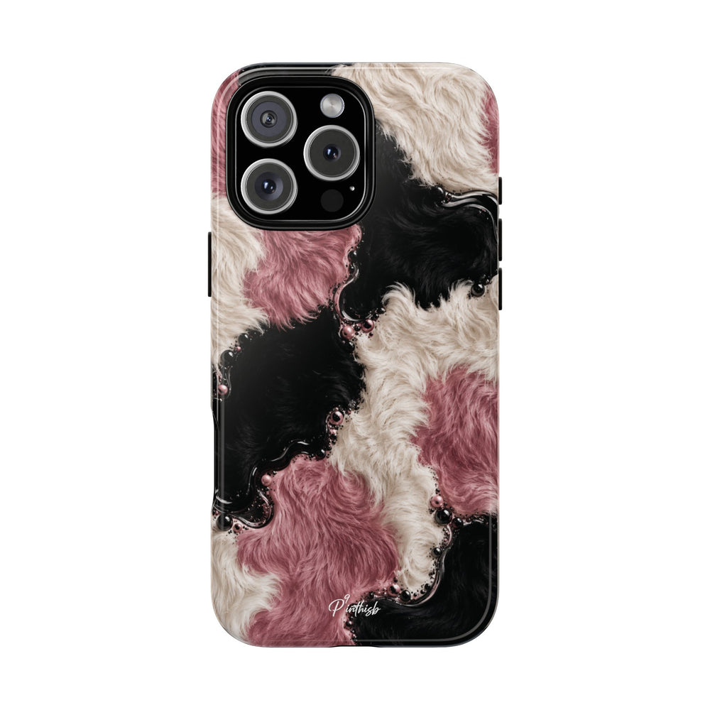 Cow Print Swirl Tough Case