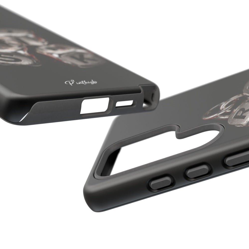 Metallic Dice 'RISK' Phone Case