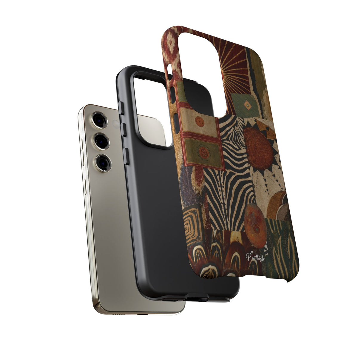 Abstract Boho Collage Tough Case