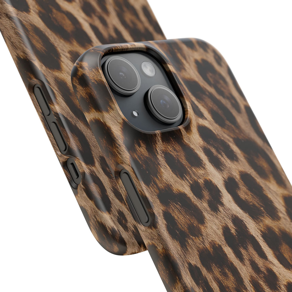 Leopard Print Snap Phone Case