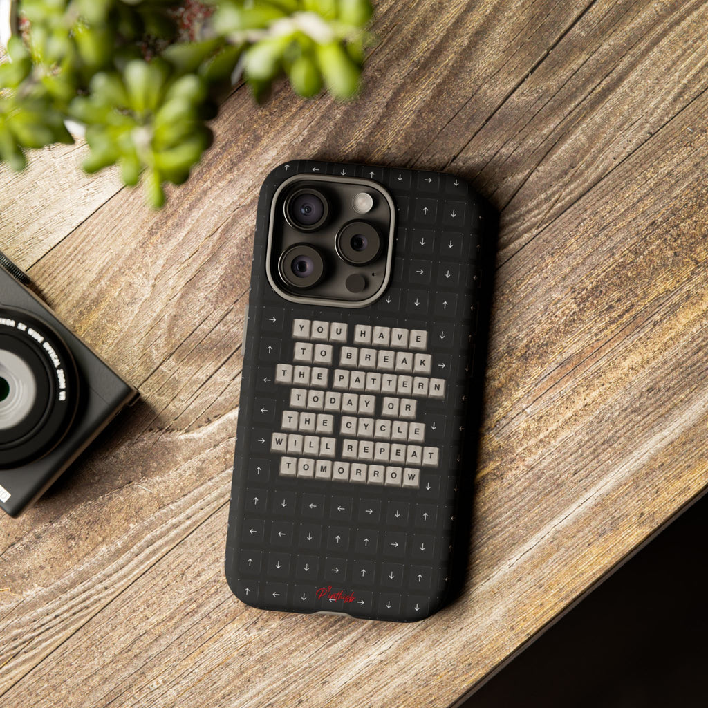 "Break the pattern" Keyboard Tough Case