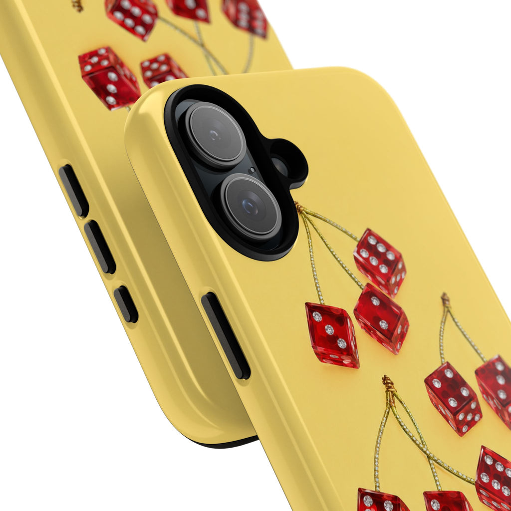 Cherry Dice Tough Phone Case