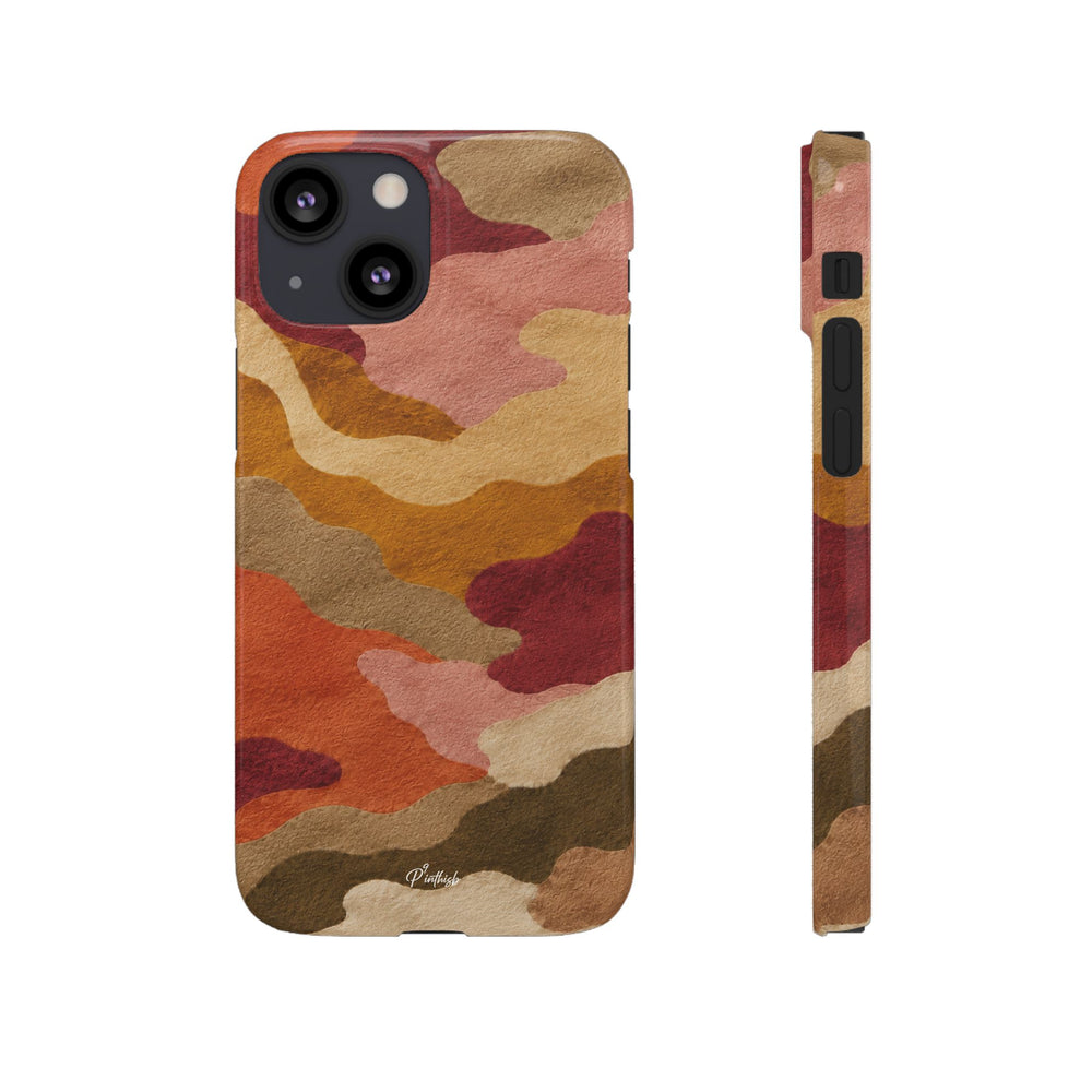 Watercolour Camo Snap Case