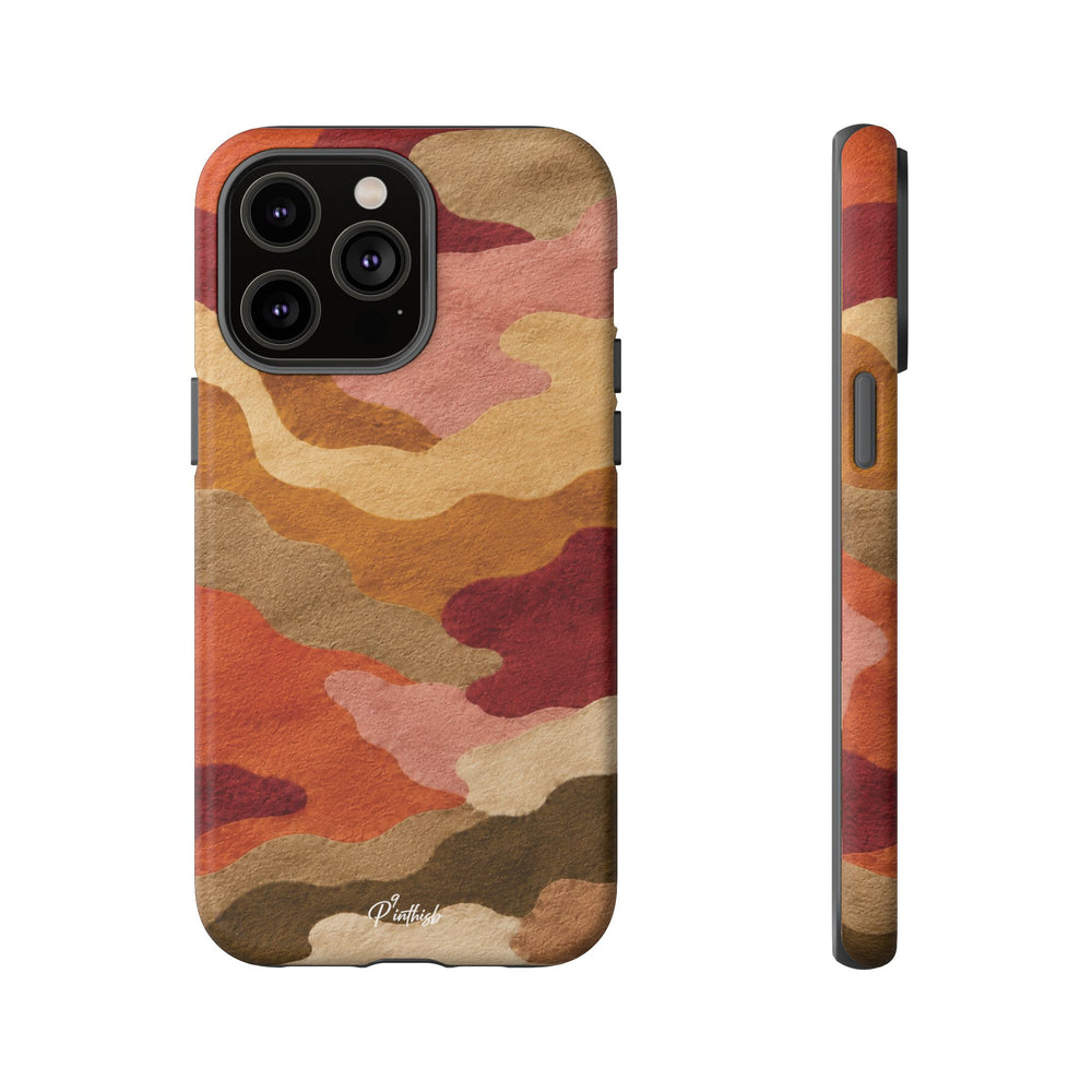 Watercolour Camo Tough Case