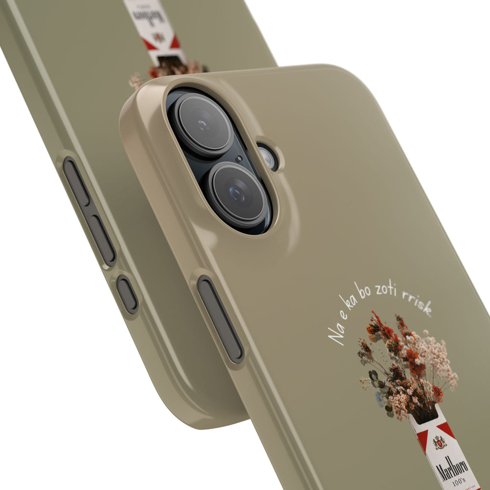 "Na e ka bo zoti rrisk." Snap Phone Case