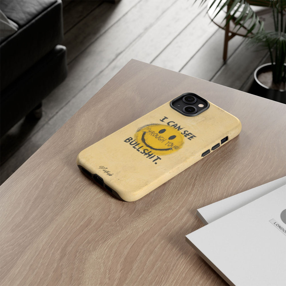 Smiley Anti-BS Tough Case